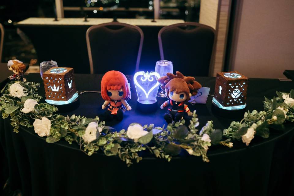 Kingdom Hearts Head Table