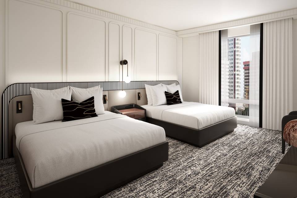 Two Queen Bed Room