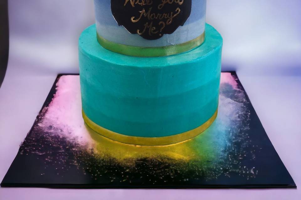 Proposal Cake