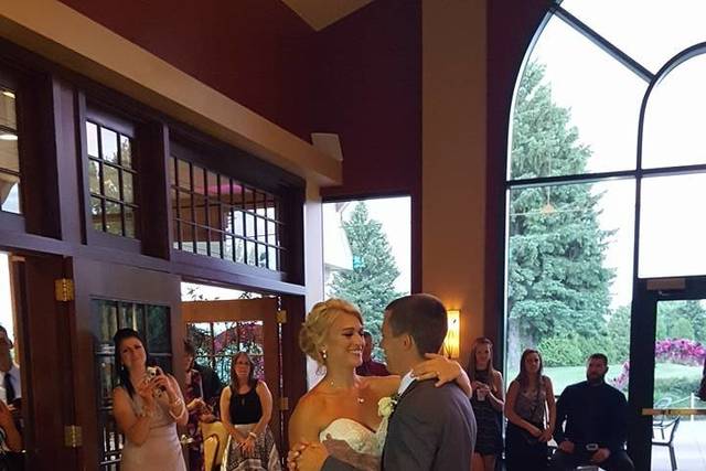 Couple dancing