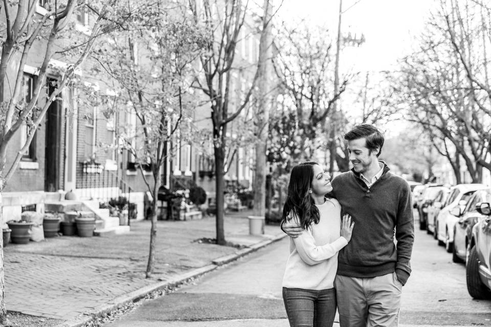 Rittenhouse Square Engagement