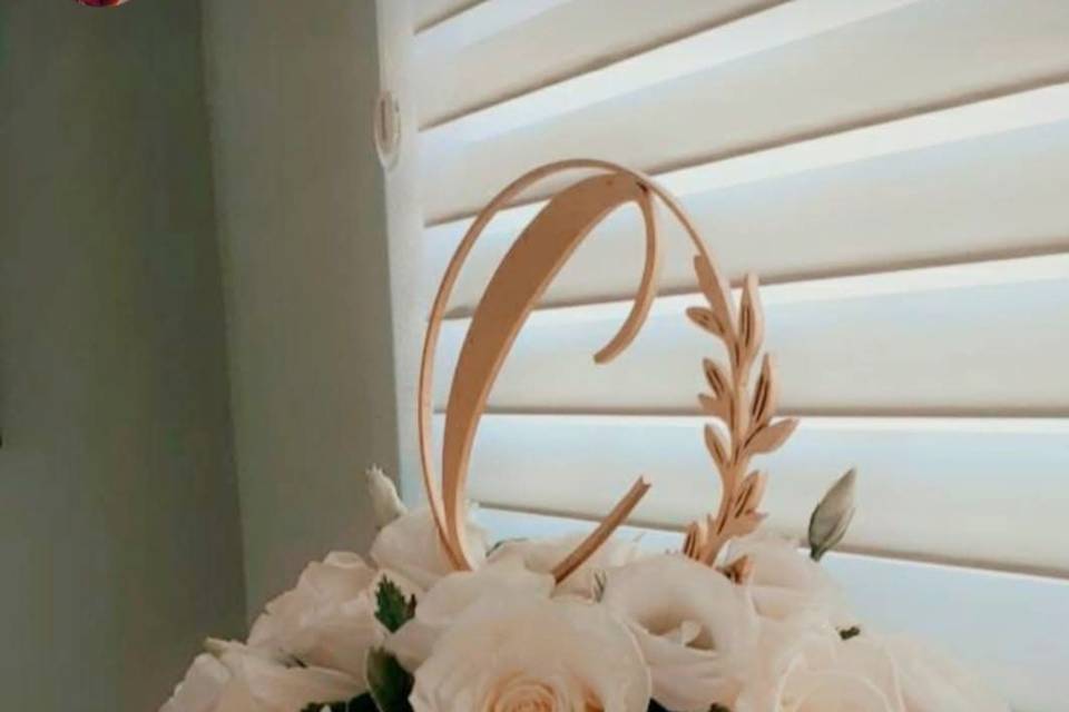 Floral Cake Topper