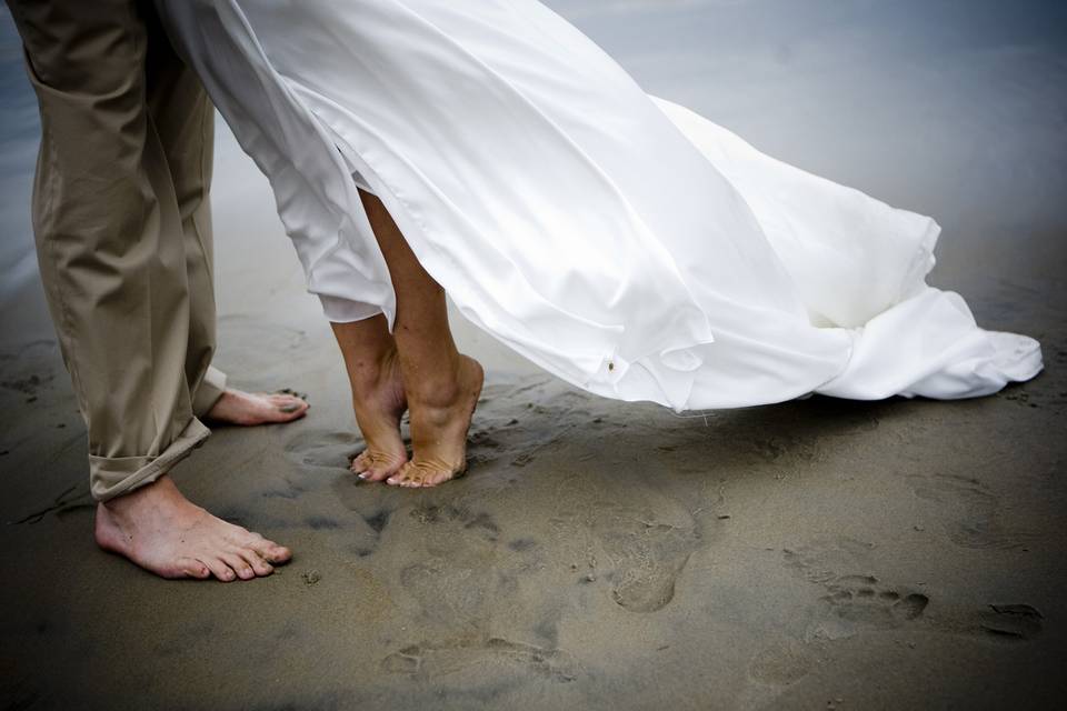 Toes in the Sand