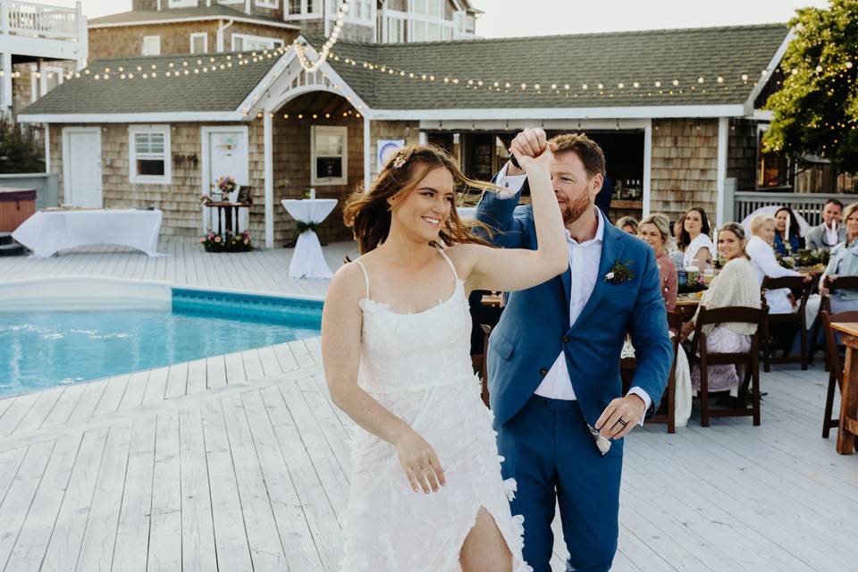 First Dance on the Patio