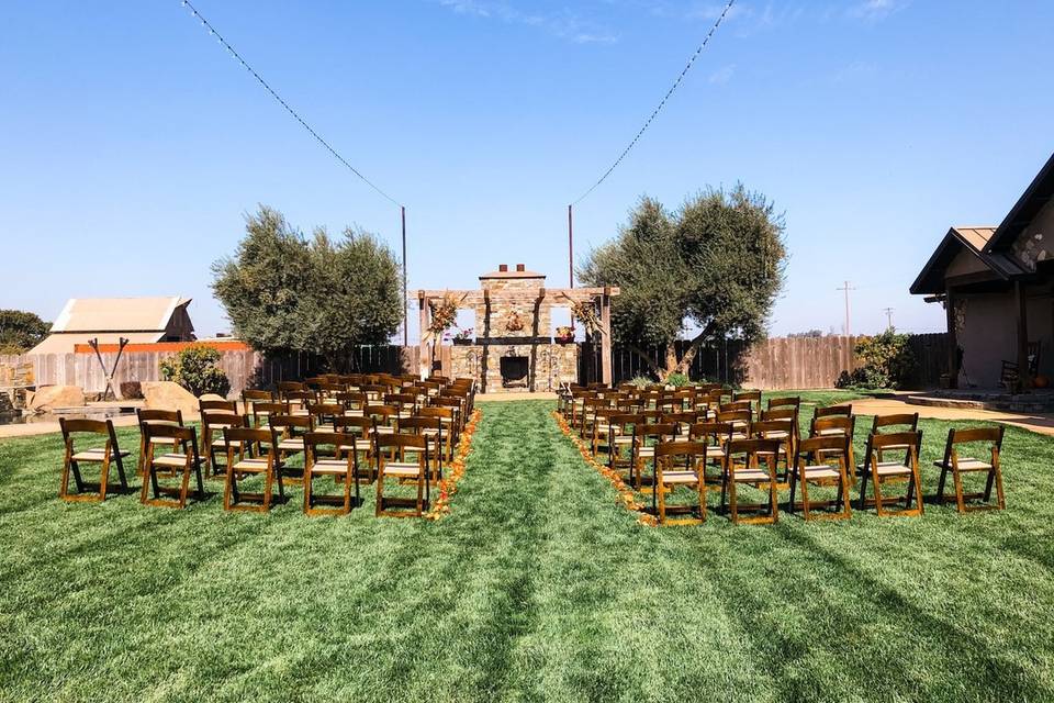 Fruitwood Chair Ceremony