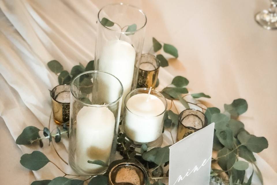 Candle Centerpieces