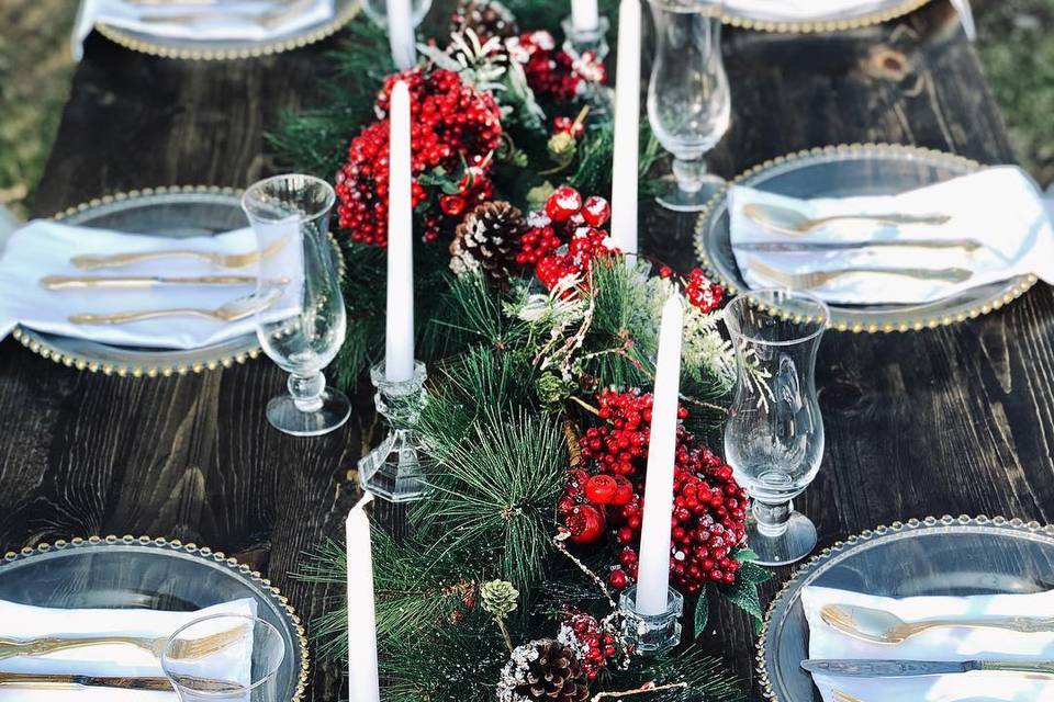 Christmas Tablescape