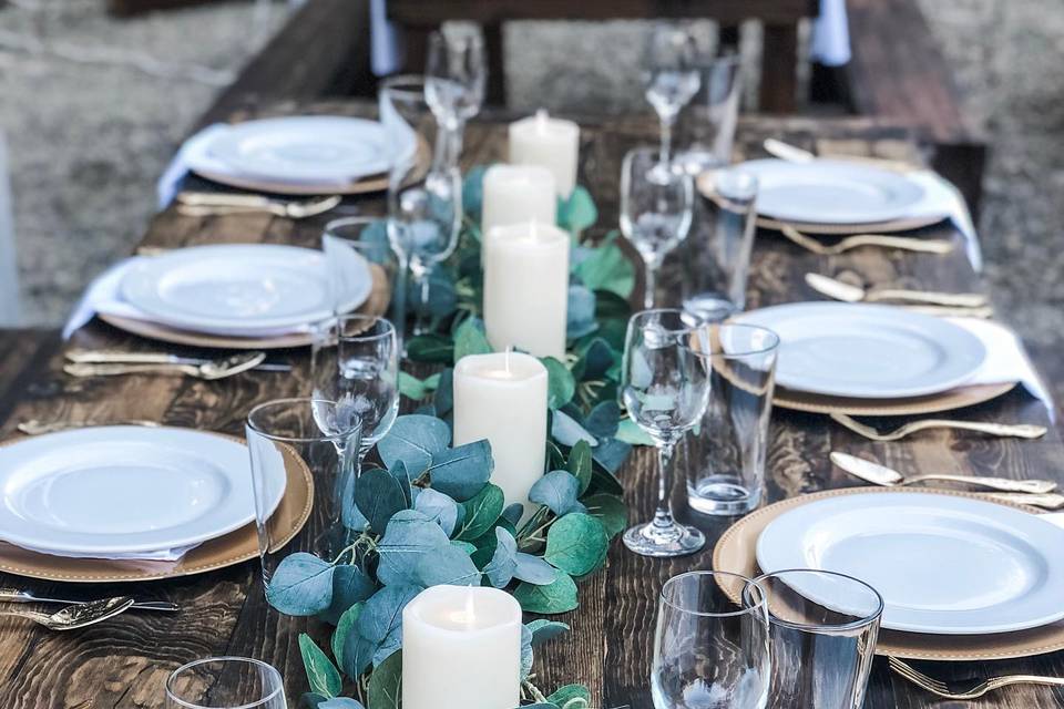 Farm Tablescape