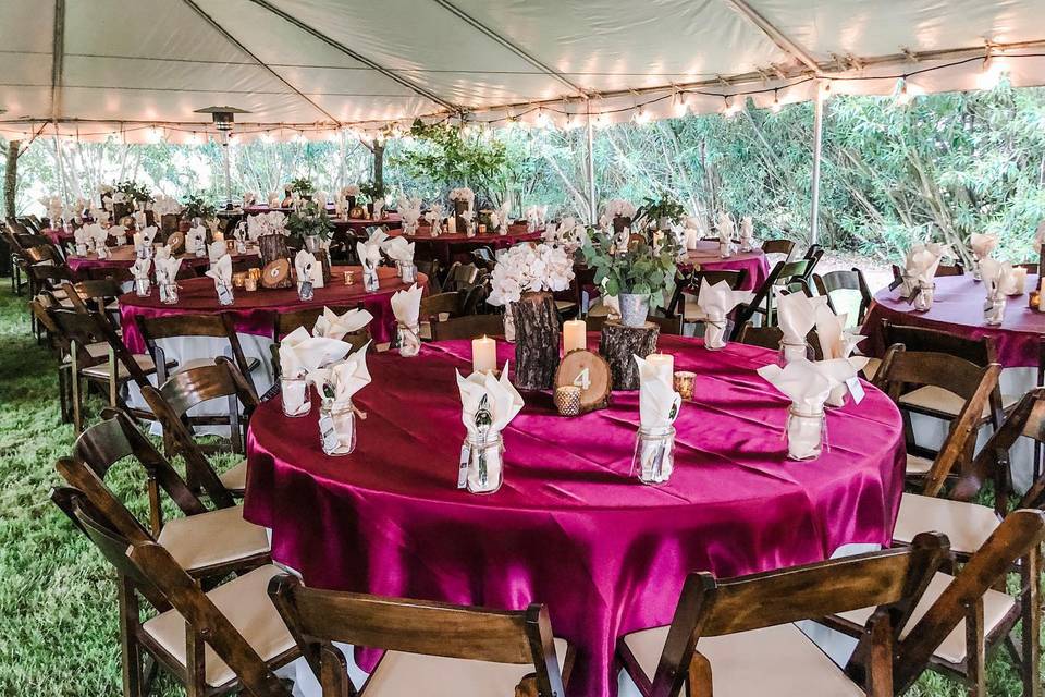 Tented Reception