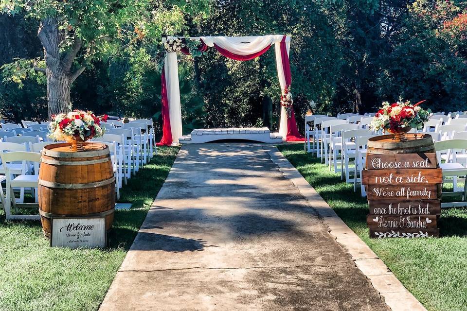 Rustic Ceremony