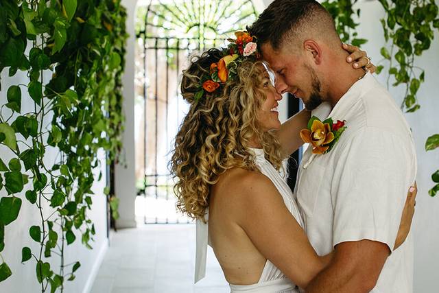 Wedding couple