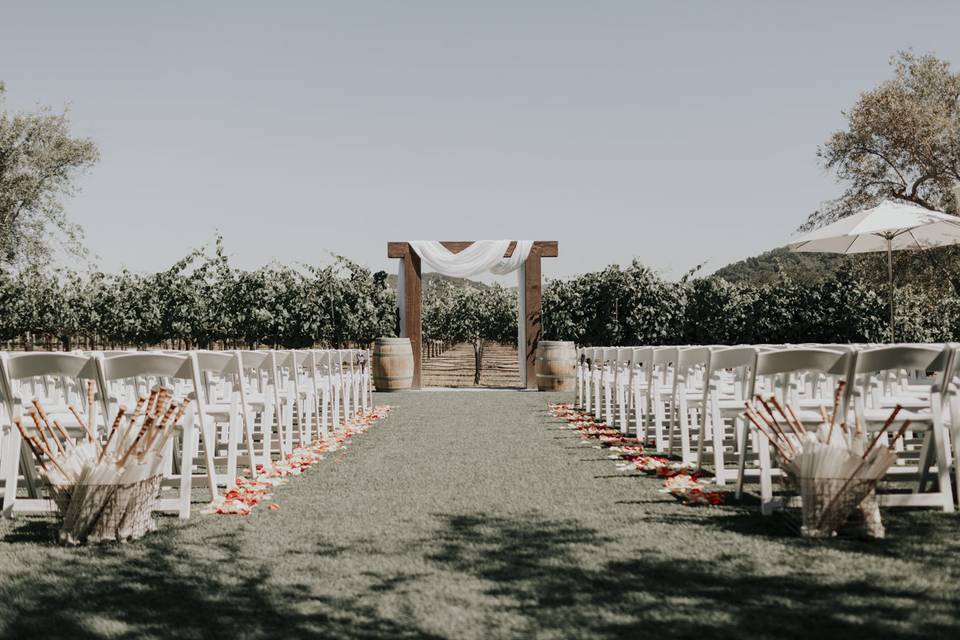 Wedding aisle