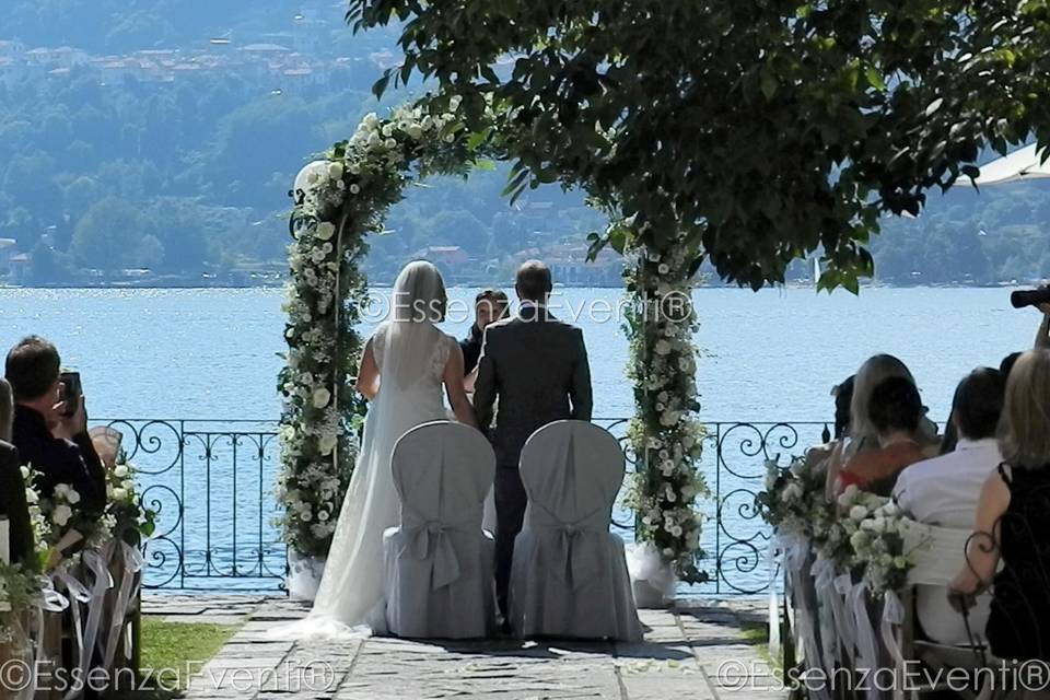 Ceremony Lake Orta