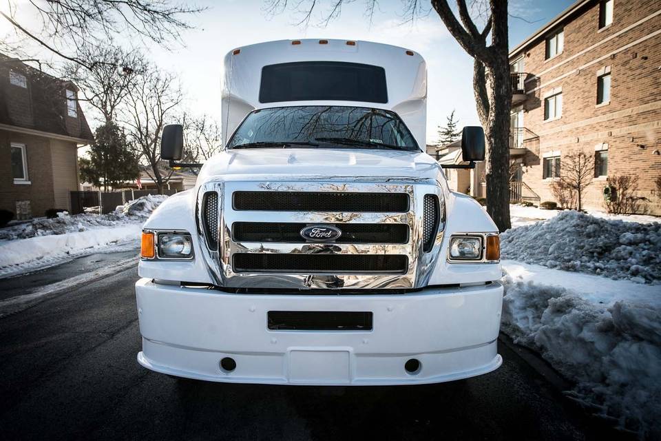 24 Passenger Cadillac Escalade with Jet & Lambo Doors. Only Chicago Limo of its kind! www.viplimousineinc.com