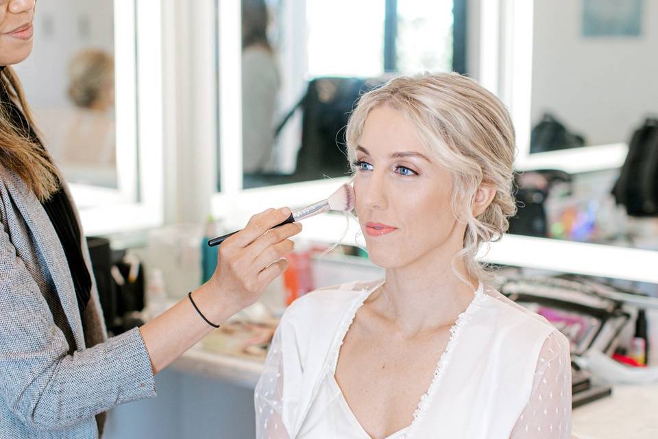 Bridal hair and makeup