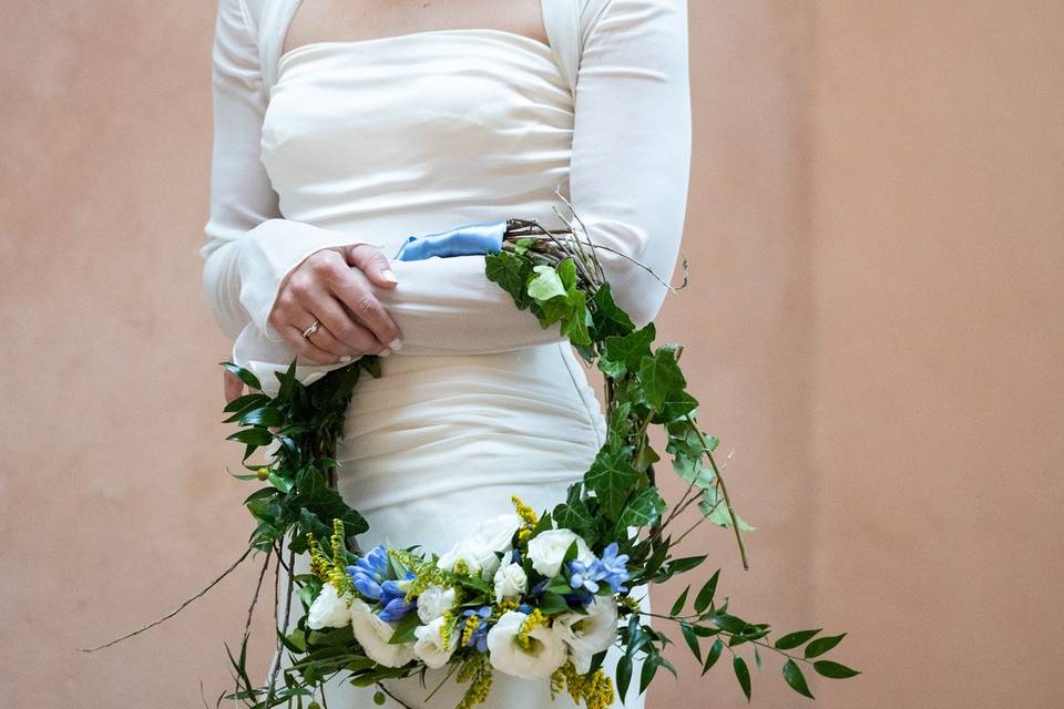 The bride is coming