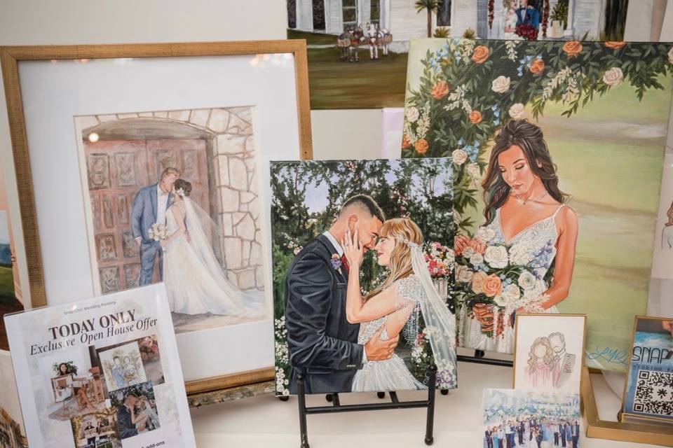 Live Wedding Painters