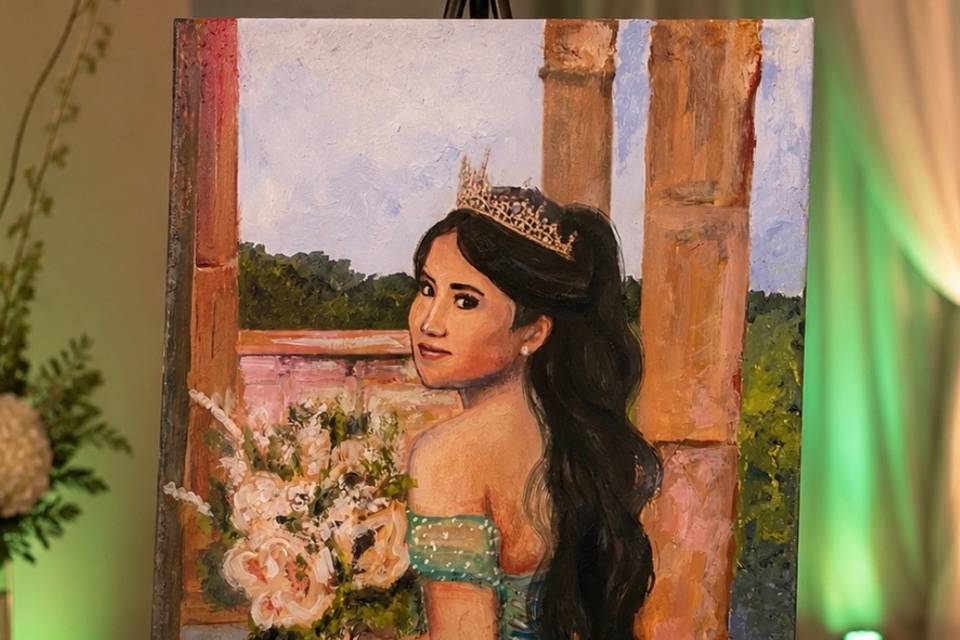 Quinceanera Painting