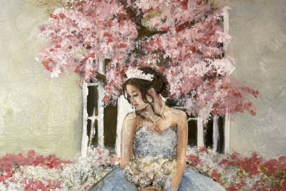 Quinceanera Painting
