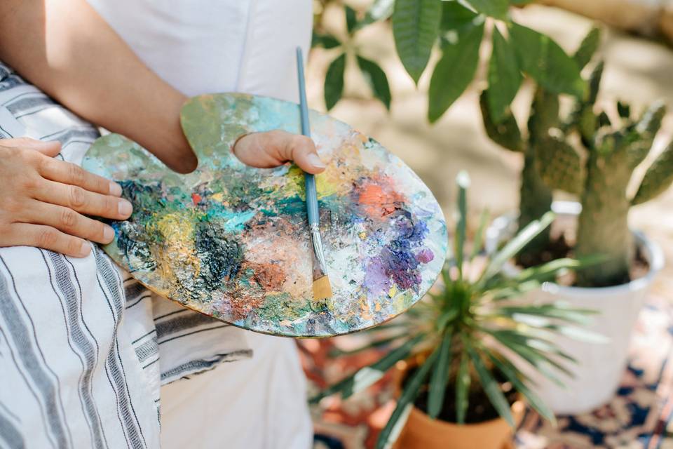 Snap Chic Wedding Painting