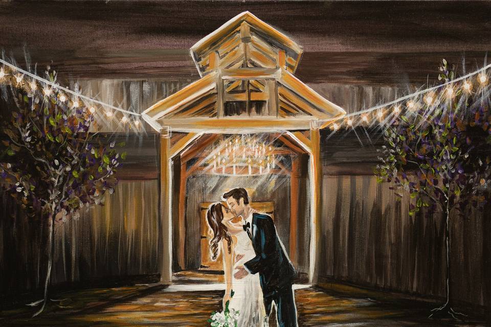 Snap Chic Wedding Painting