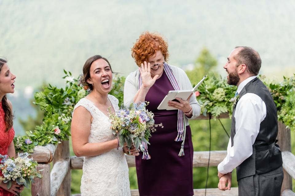 Mary Johnson, Humanist Celebrant