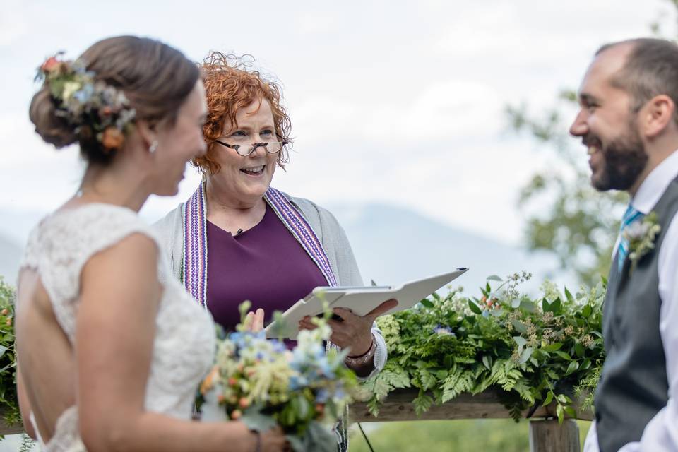 Mary Johnson, Humanist Celebrant