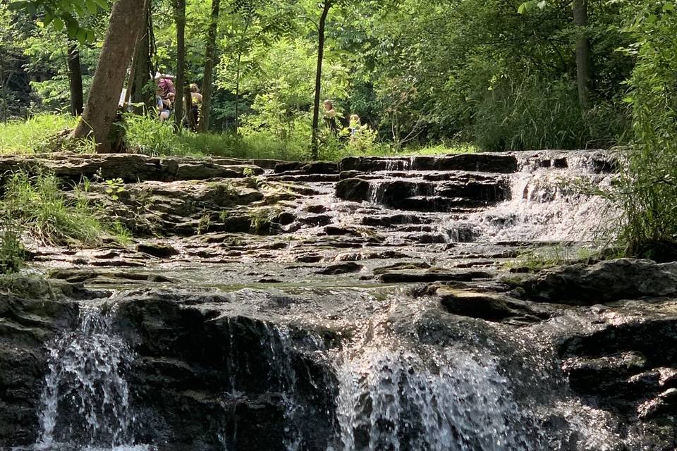 The falls at Canyon Run