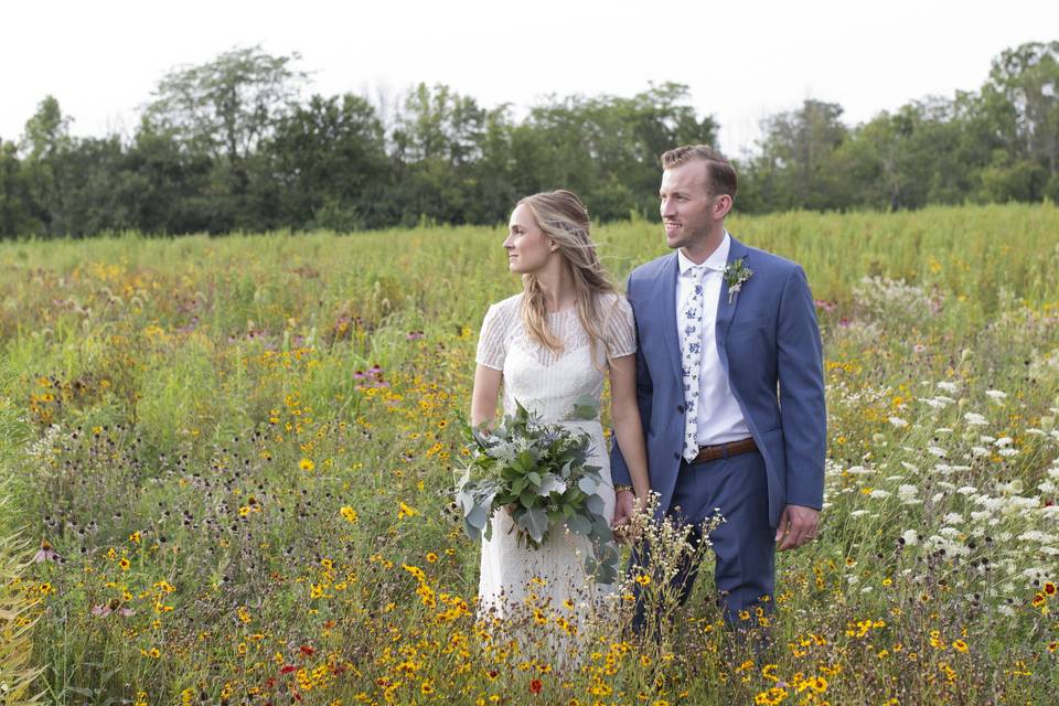 Wildflower fields