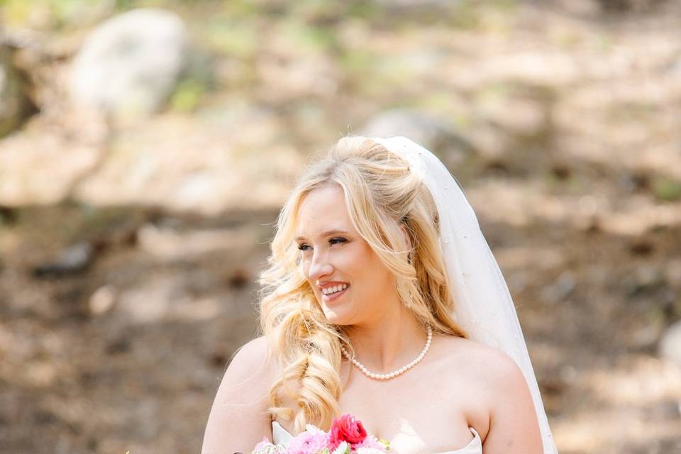 Bride in Estes Park