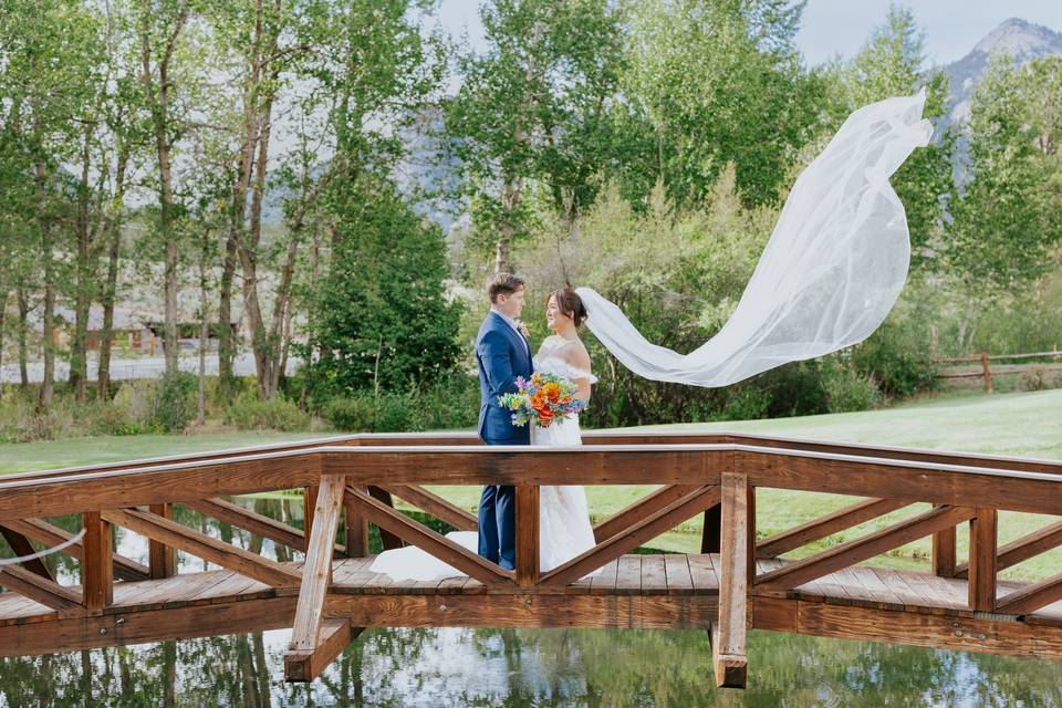 Estes park wedding
