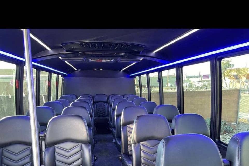 27 passenger Mini Coach Bus