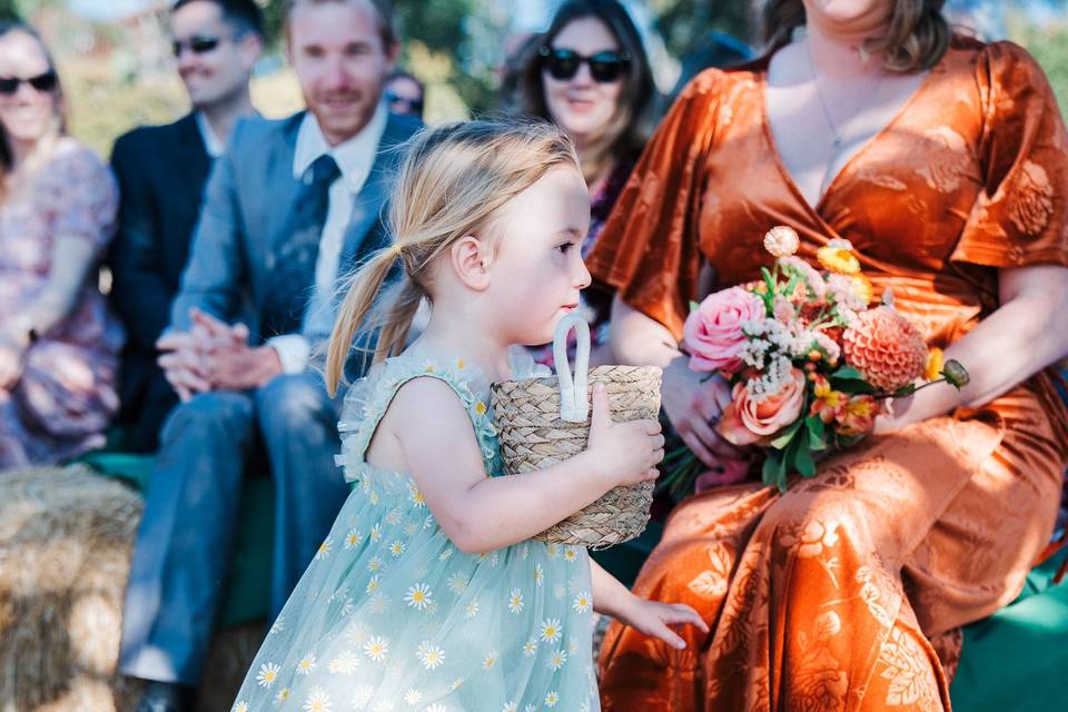 Sweet Flower Girl