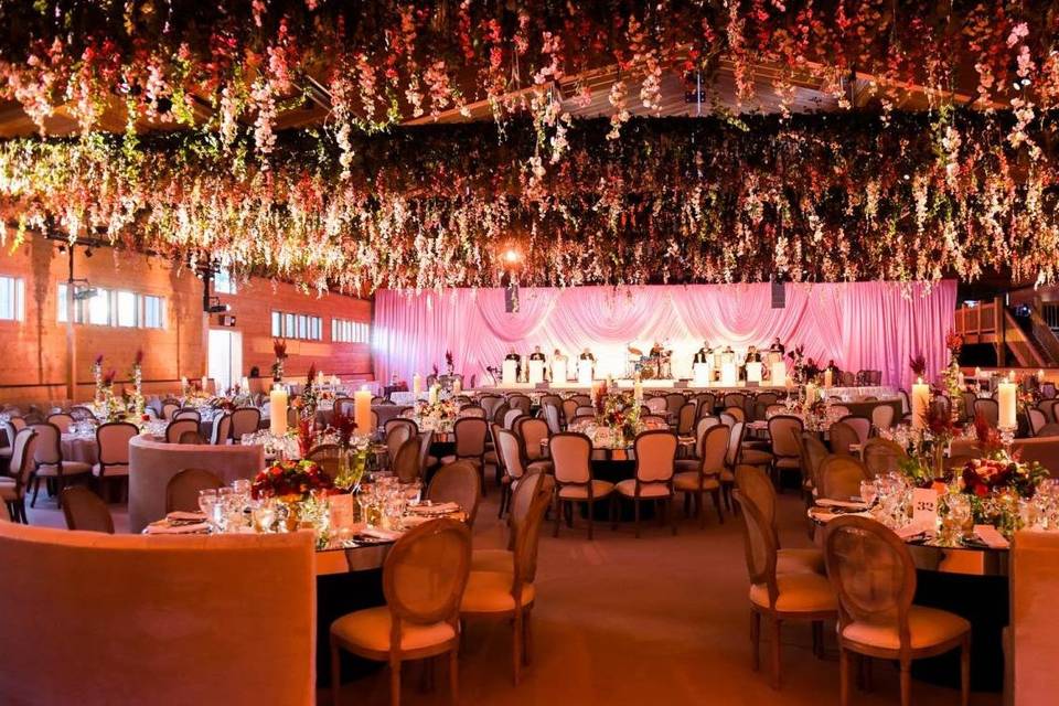 Wedding venue décor