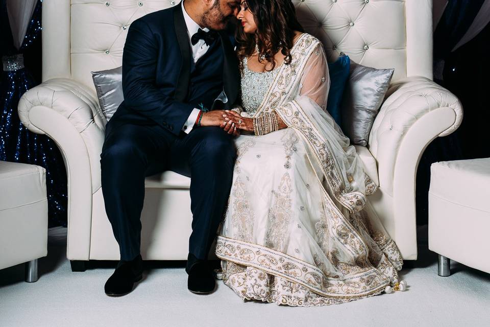 Couple kissing