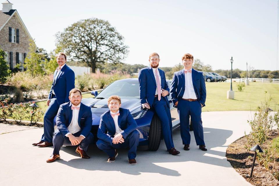 Groomsmen photos