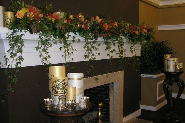 Mantel arrangement