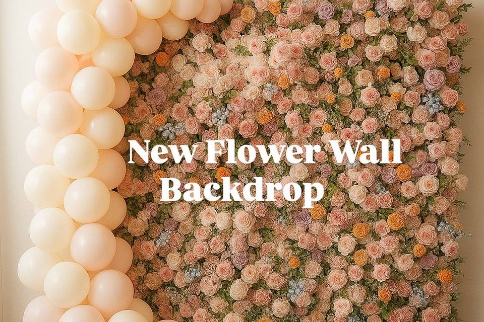 Beautiful Flower Wall