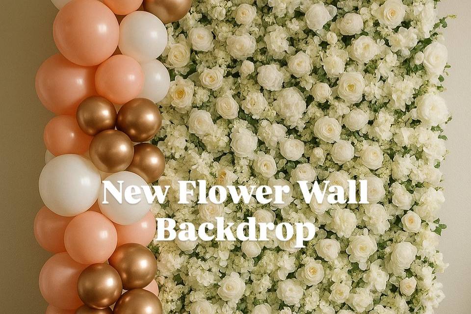Beautiful Flower Wall