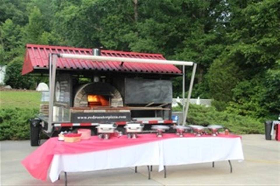 Red Rooster Mobile Brick Oven