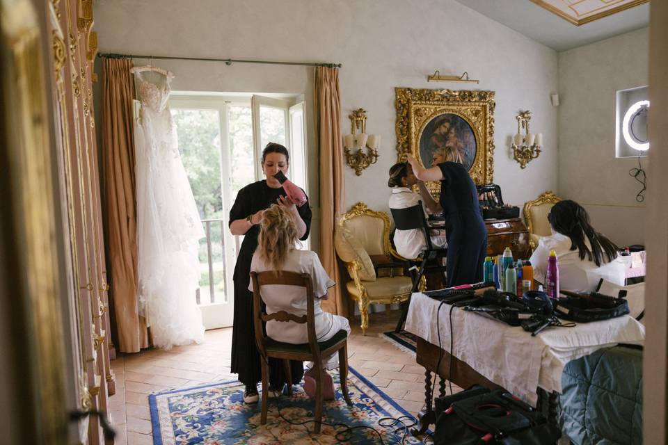 Getting ready