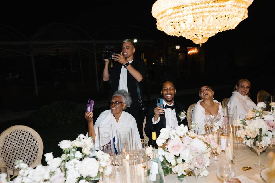 Wedding reception