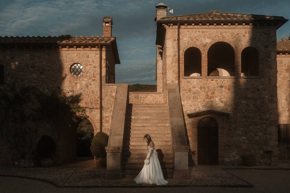 The venue and the bride