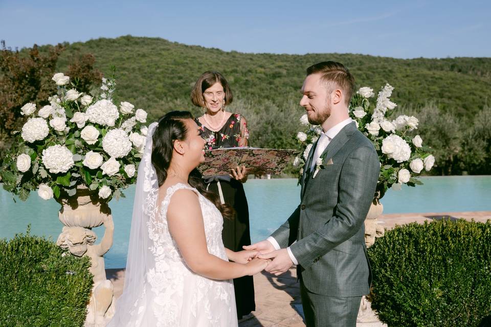 The ceremony