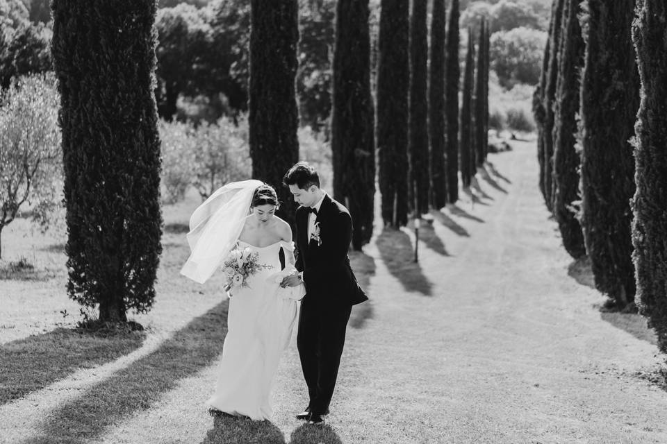 Couple pictures, cypress path