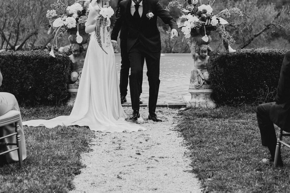 Bride and groom!