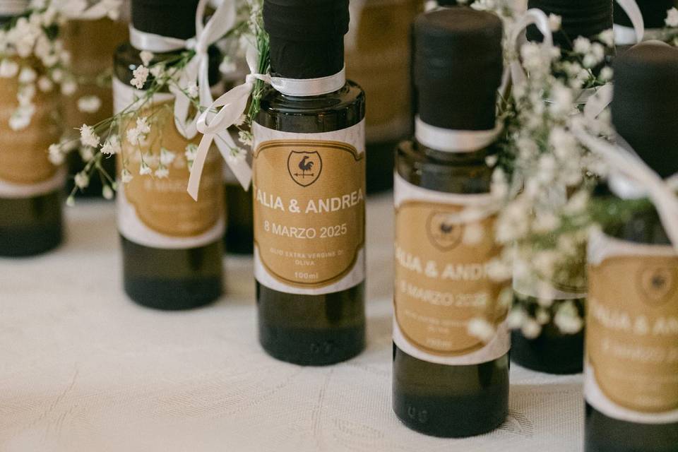 Olive oil favors