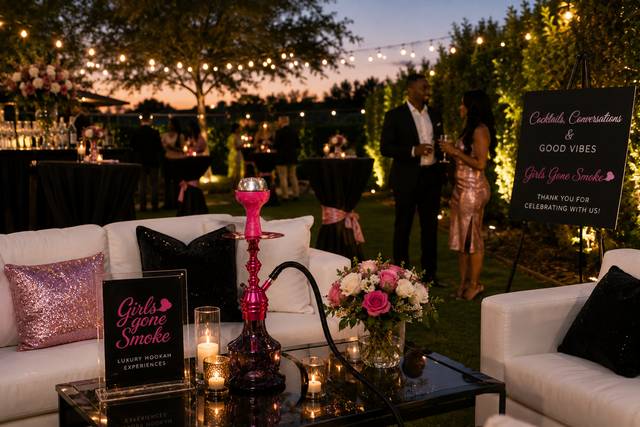 Cocktail Party Set Up