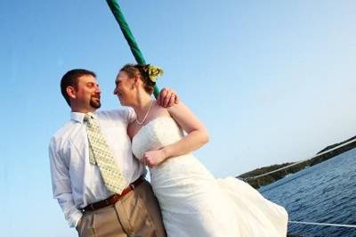 Have a wedding and reception on one of our many boats.  A day your guests will never forget, and they can change and go snorkeling afterwards if you want to make it an all day excursion.