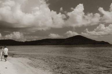 One of my favorite beaches on St Thomas as it is rarely crowded and no one goes to this part of the beach to swim because of the reef so you always have solitude and peace.